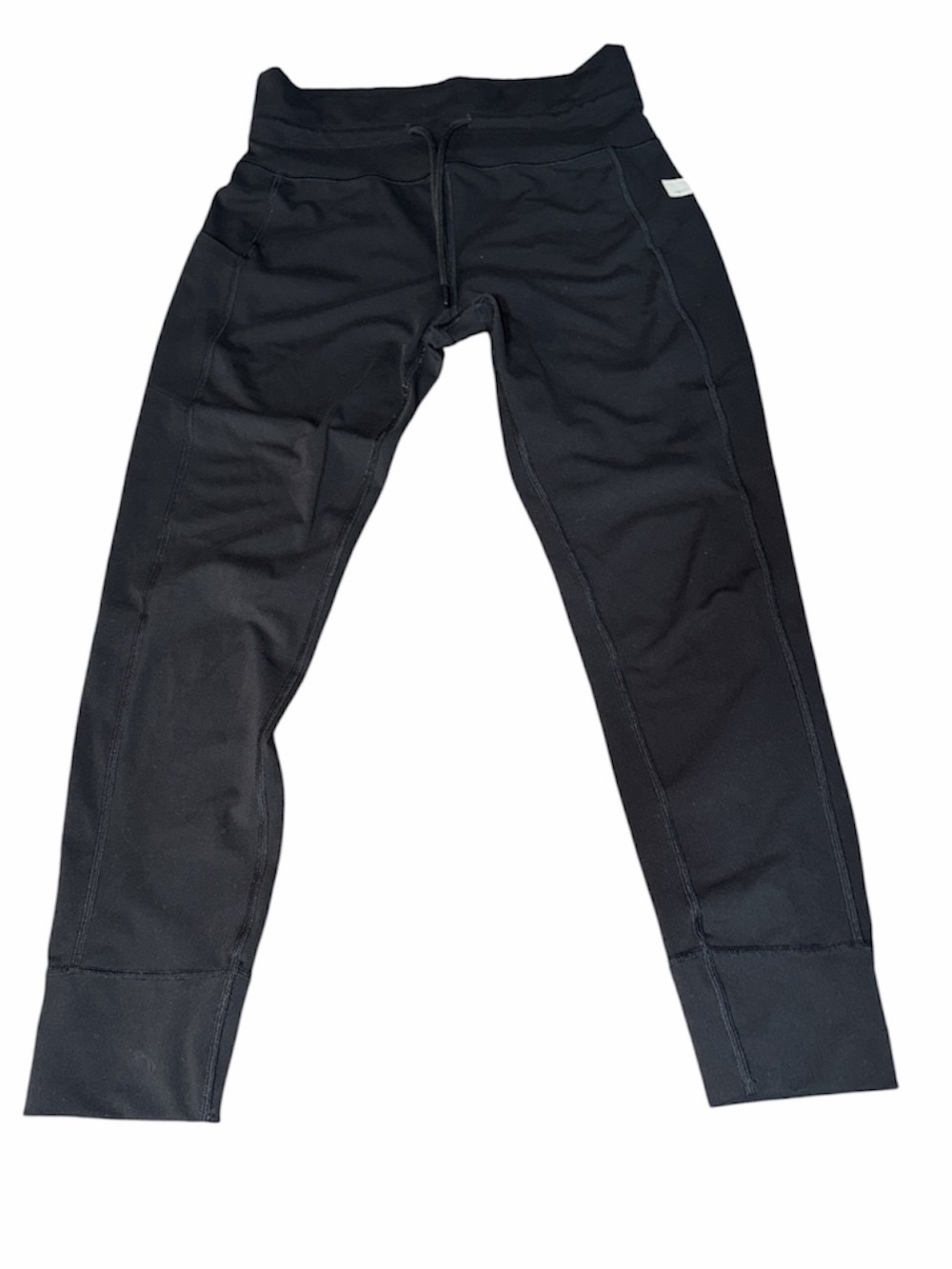 Vuori Daily Pocket Legging M Black VW490 High Rise Drawstring. Flaw AS-IS